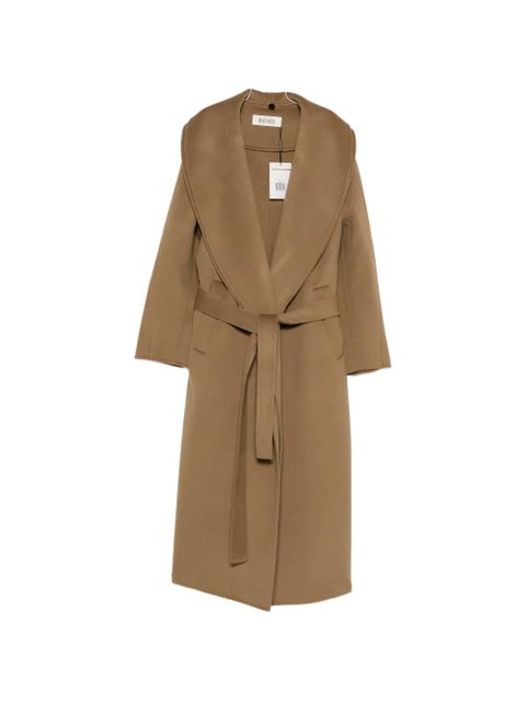 Róhe signature scarf coat - Brown - zdjęcie produktu nr 1