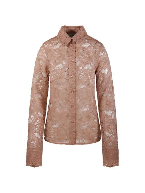 Sportmax Dentice lace shirt - Neutrals - zdjęcie produktu nr 1