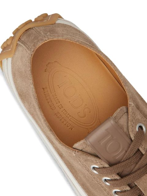 Tod's lace-up leather sneakers - Brown