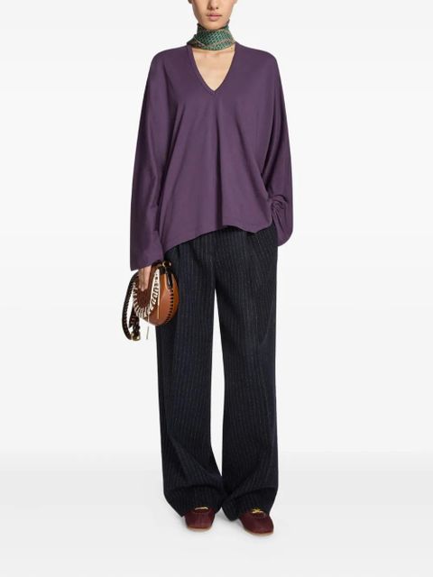 DRIES VAN NOTEN lace-up sneakers - 359 BORDEAUX