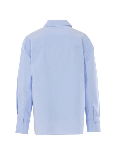TWINSET button long-sleeve shirt - Blue - zdjęcie produktu nr 2