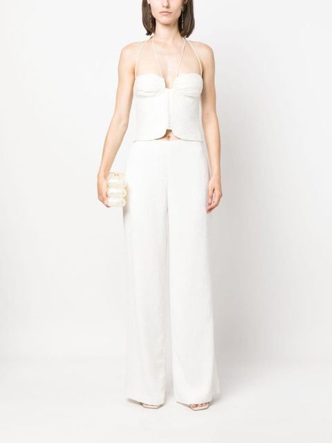 Cult Gaia Habana corset top - White