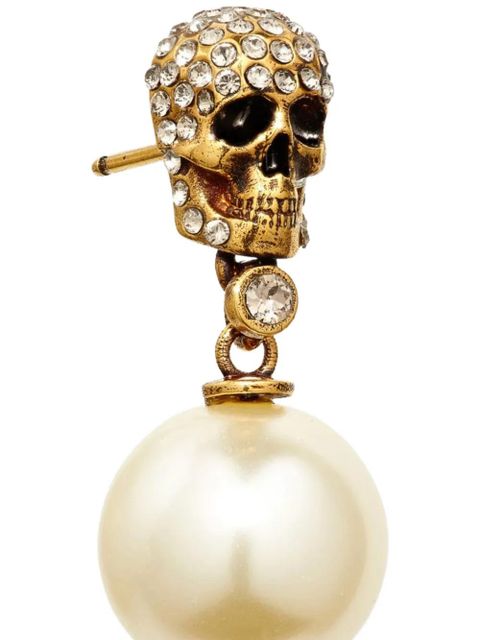 Alexander McQueen Skull earrings - Gold