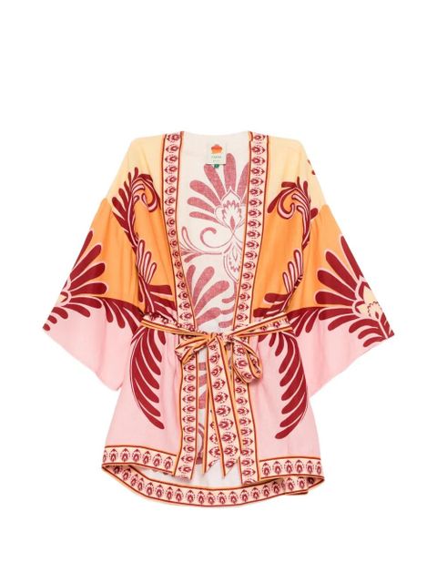 FARM Rio Arabesc Soft Kimono - Orange - zdjęcie produktu nr 1