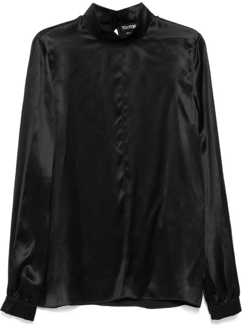 TOM FORD silk shirt - Black - zdjęcie produktu nr 1