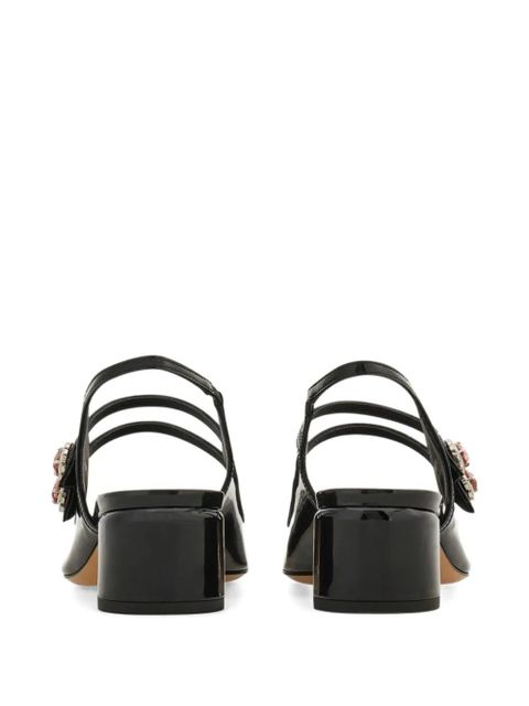 Ferragamo 40mm Mary Jane slingback pumps - Black