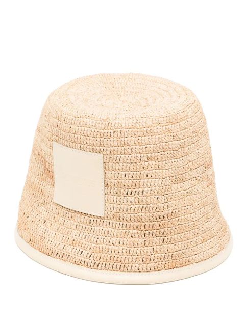 Jacquemus Le Bob Soli bucket hat - Brown - zdjęcie produktu nr 1