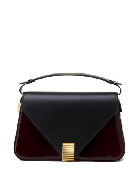 Lanvin small Concerto Arpège flap-front leather crossbody bag - Black - zdjęcie produktu nr 1