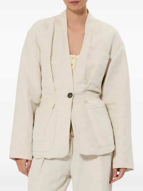 ISABEL MARANT Soraya patch-pocket blazer - Neutrals