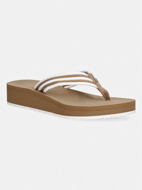 Tommy Hilfiger japonki damskie TH STRIPE SUMMER SANDAL - zdjęcie produktu nr 1