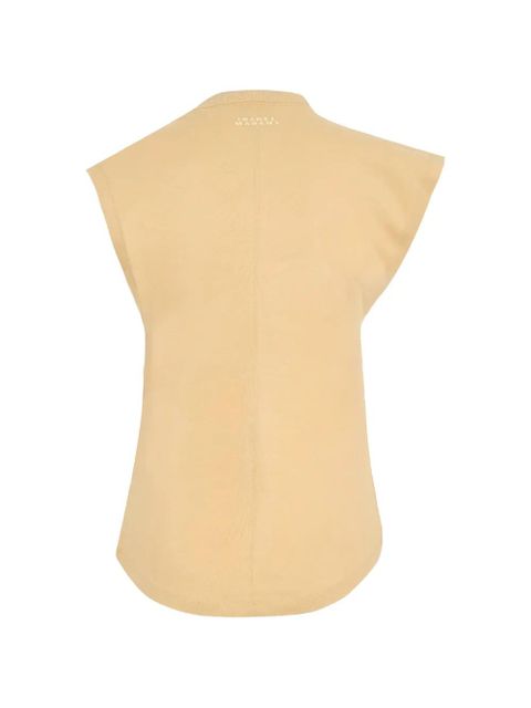 ISABEL MARANT Nayda twisted T-shirt - Neutrals - zdjęcie produktu nr 2