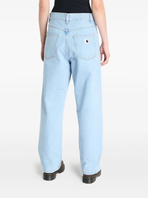 Carhartt WIP Brandon logo-patch jeans - Blue