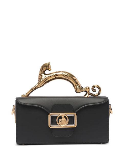 Lanvin cat-handle tote bag - Black - zdjęcie produktu nr 1