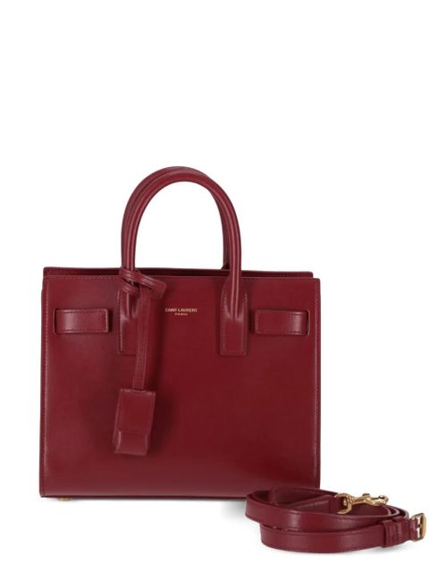 Saint Laurent Sac De Jour nano tote bag - Red - zdjęcie produktu nr 1