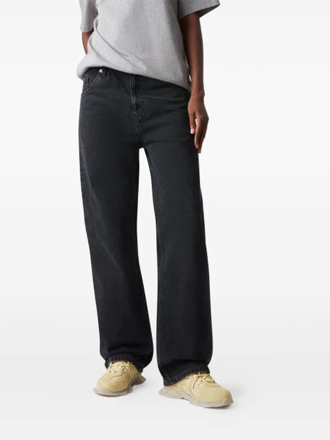 Axel Arigato leather panelled lace-up sneakers - Yellow