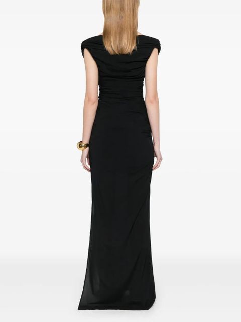 Jacquemus La Robe Rita Longue gown - Black