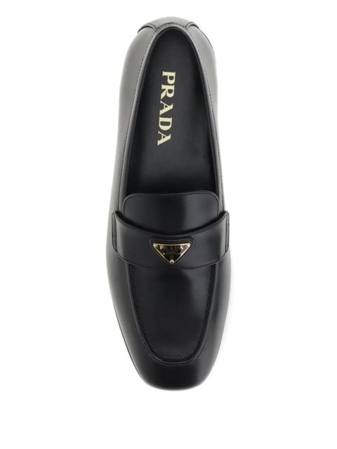Prada leather loafers - Black - zdjęcie produktu nr 2