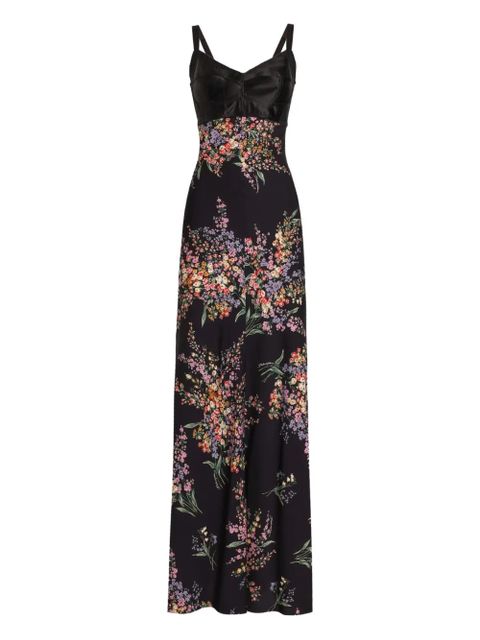 Dolce & Gabbana floral maxi dress - Black - zdjęcie produktu nr 1