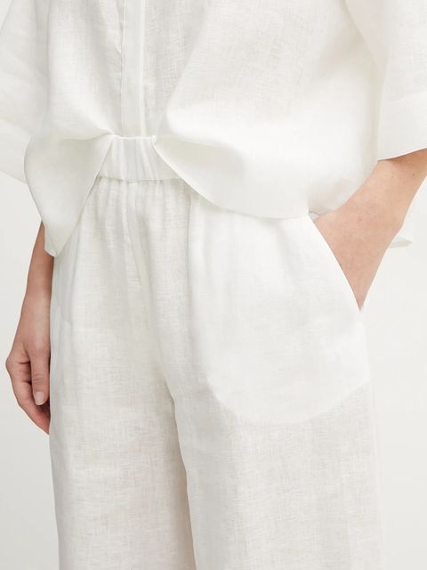 MM by Max Mara spodnie lniane