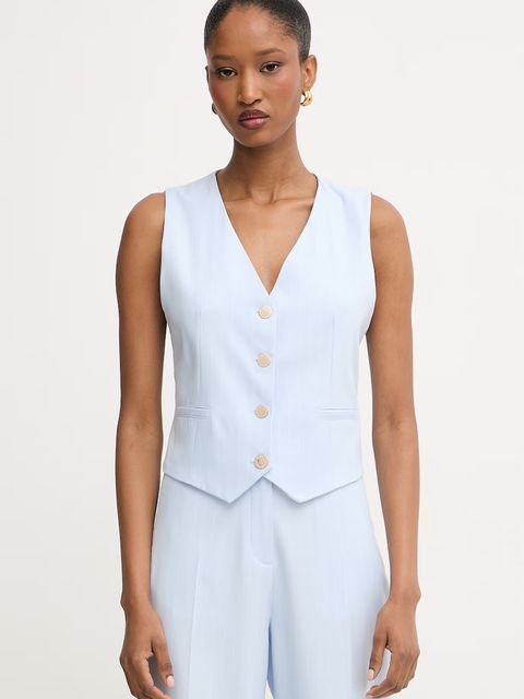 Morgan kamizelka jednorzędowa damska z wiskozy - zdjęcie produktu nr 2