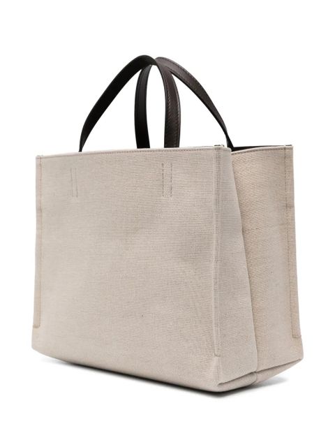 Ferragamo logo tote bag - Neutrals