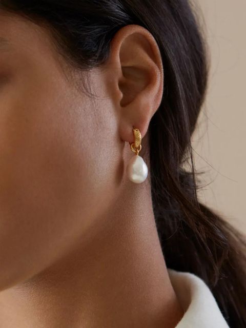 Monica Vinader Nura earrings - Gold