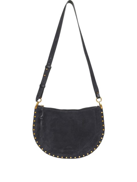 ISABEL MARANT Oskan studs leather shoulder bag - Blue - zdjęcie produktu nr 1