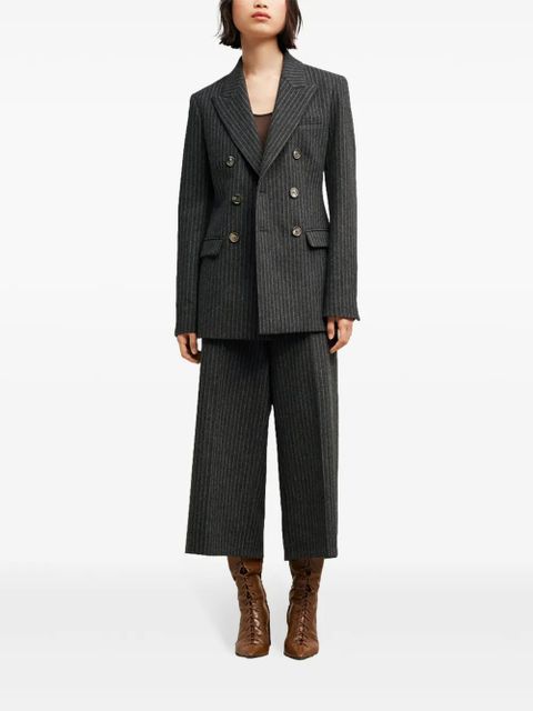 AMI Paris double breasted wool coat - Grey - zdjęcie produktu nr 2