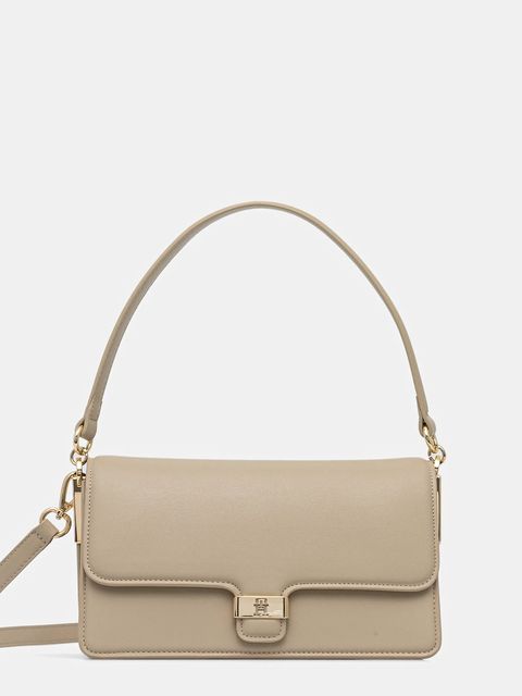 Tommy Hilfiger torebka kolor beżowy AW0AW18029 - zdjęcie produktu nr 1