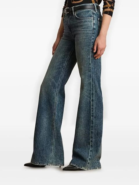 Lauren Ralph Lauren high-waist flared jeans - Blue