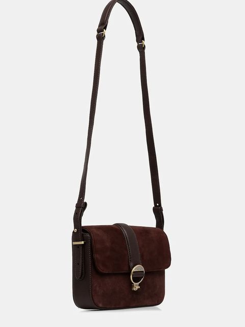 Barbour torebka zamszowa Rosa - zdjęcie produktu nr 1