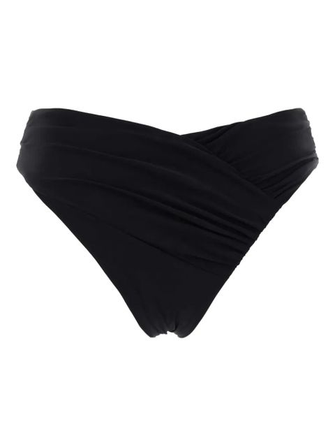 Magda Butrym cross-front bikini bottom - Black - zdjęcie produktu nr 1