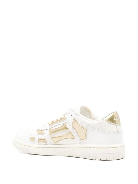 AMIRI patch-detail leather sneakers - White - zdjęcie produktu nr 2