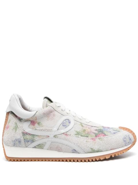 LOEWE floral-print sneakers - Neutrals - zdjęcie produktu nr 1