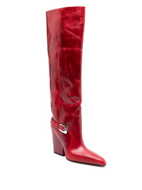 Paris Texas 100mm Jane boots - Red - zdjęcie produktu nr 2