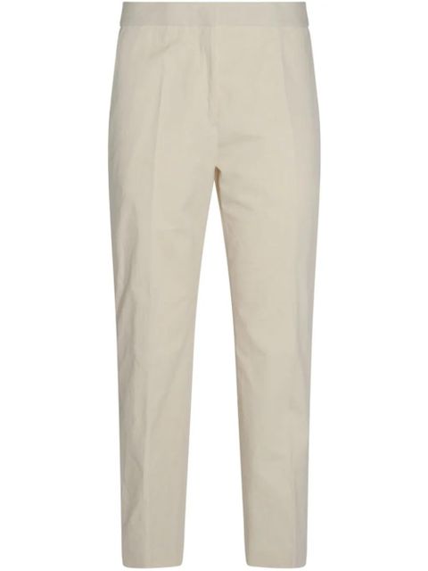 Jil Sander tapered cotton trousers - Neutrals - zdjęcie produktu nr 1