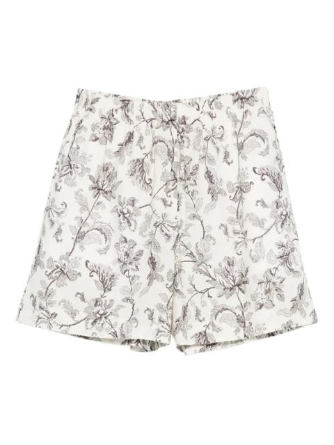 Golden Goose floral-print shorts - Neutrals - zdjęcie produktu nr 1