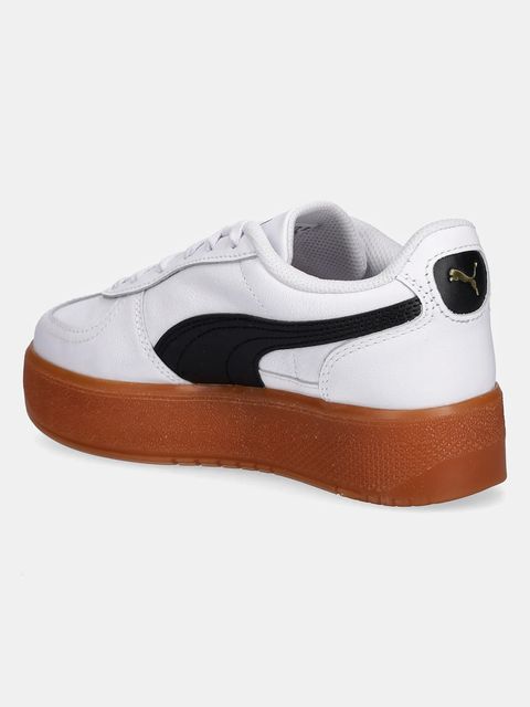 Puma sneakersy skórzane Palermo Elevata Lth Wns damskie kolor biały 400461 - zdjęcie produktu nr 2