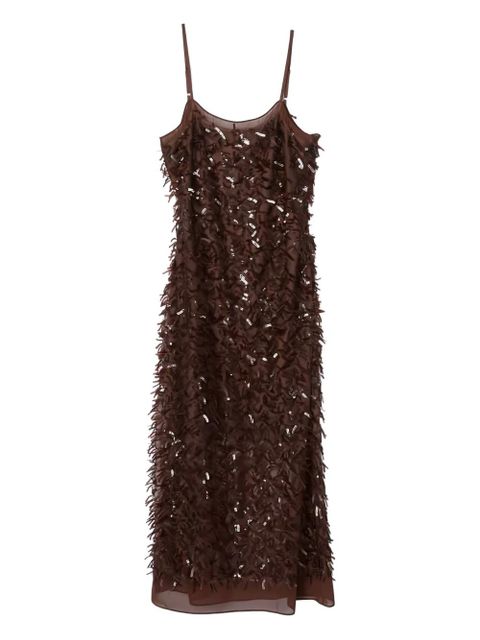 3.1 Phillip Lim fringe-sequin dress - Brown - zdjęcie produktu nr 1