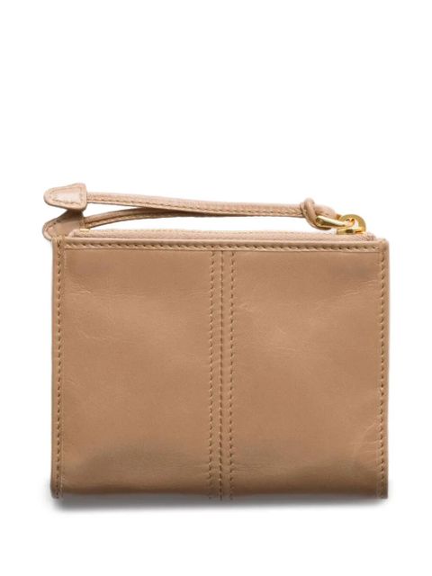 Prada small leather wallet - Neutrals - zdjęcie produktu nr 2