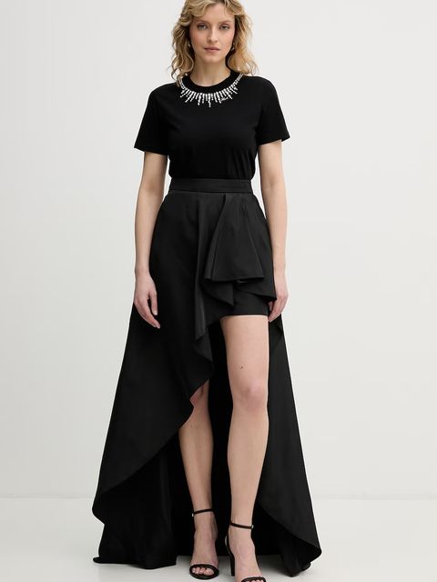 Karl Lagerfeld spódnica asymetryczna Karl Lagerfeld Studio - zdjęcie produktu nr 1