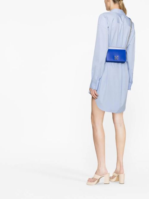 Off-White Jitney 0.5 Arrows-plaque crossbody bag - Blue
