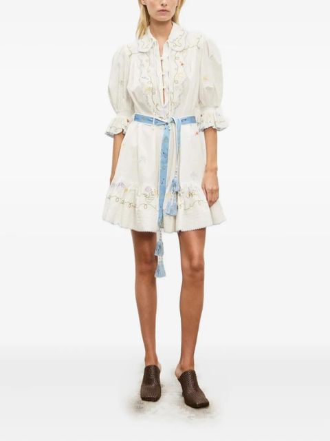 ALEMAIS Giulia mini dress - White - zdjęcie produktu nr 2