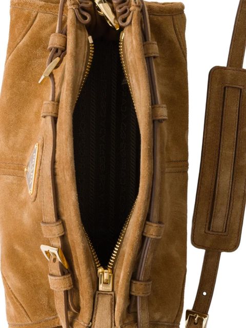 Prada small Bonnie shoulder bag - Brown