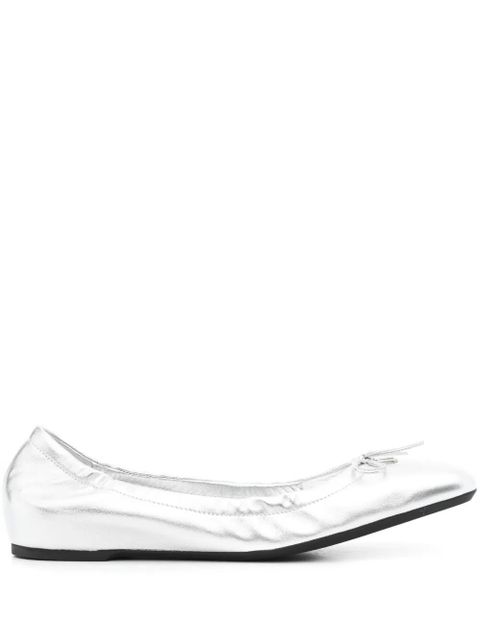 Valentino Garavani VLogo Signature ballet flats - Silver