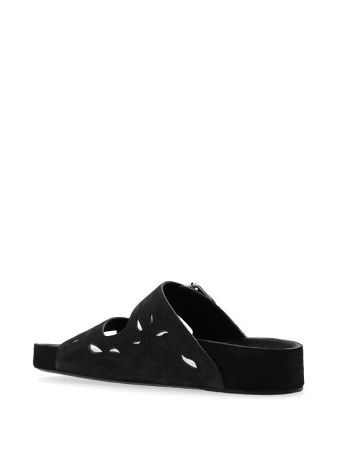 ISABEL MARANT Lennyo suede sandals - Black