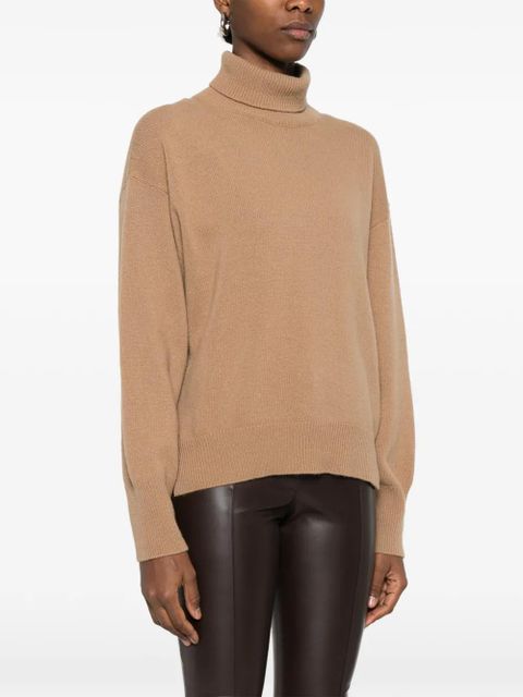 PINKO Novellino roll-neck sweater - Brown