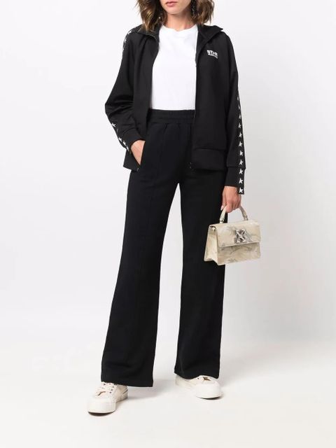 Golden Goose logo zipped tracksuit jacket - Black - zdjęcie produktu nr 2