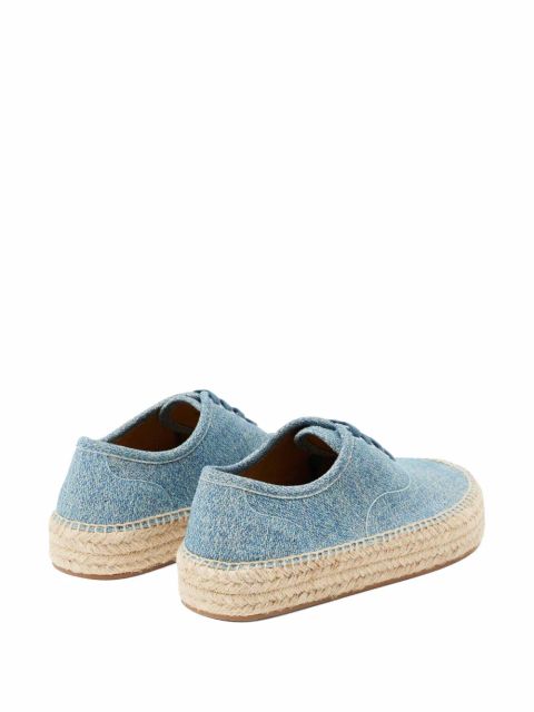JW Anderson platform suede sneakers - Blue