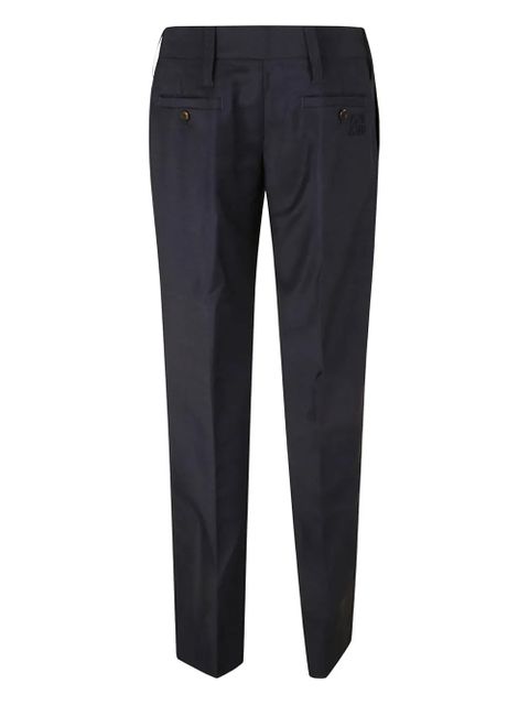 Miu Miu embroidery trousers - Blue - zdjęcie produktu nr 2
